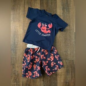Trunks Surf and Swim Snapper Swim Set Size 4